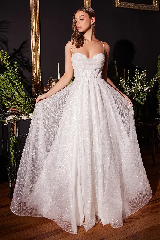 **Cinderella Divine: Shimmering Allure for Unforgettable Occasions** Soft Satin Bridal