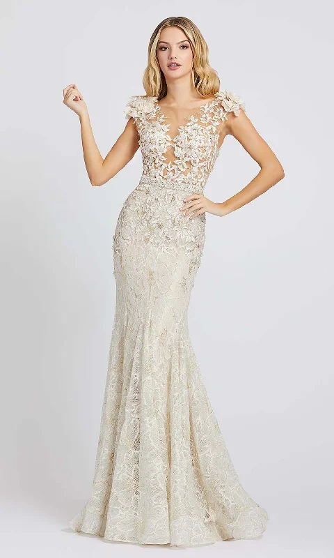 Mac Duggal 79268D Lace Train Dress