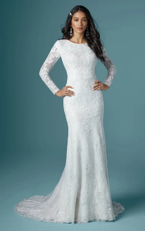 Jordana Simple Wedding Gown