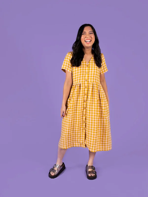 Tilly and the Buttons Nell Blouse and Dress Luxury midi dresses