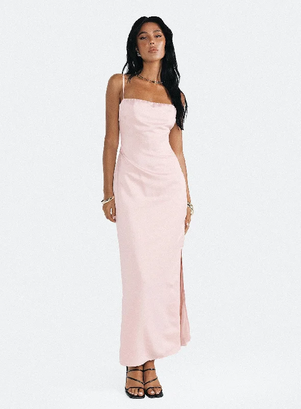 Emry Maxi Dress Pink Trendy maxi dresses under $50