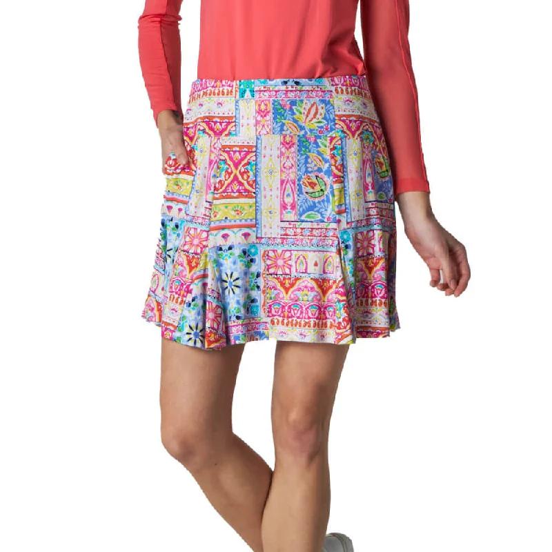 G Lifestyle Jakarta 17-Inch Skort - Pink-FINAL SALE Flowy unclassified skirts