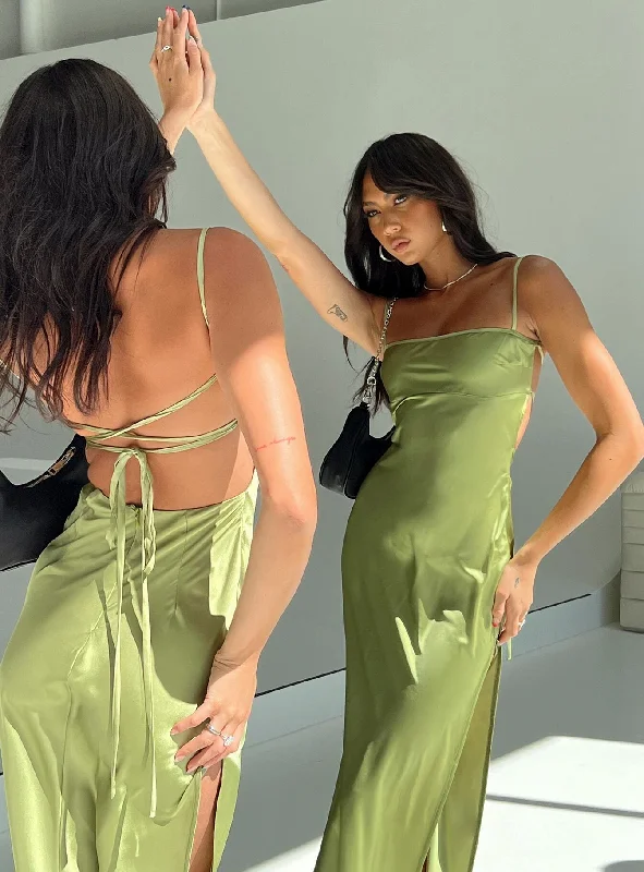 Leyana Maxi Dress Green Versatile maxi dresses for all occasions