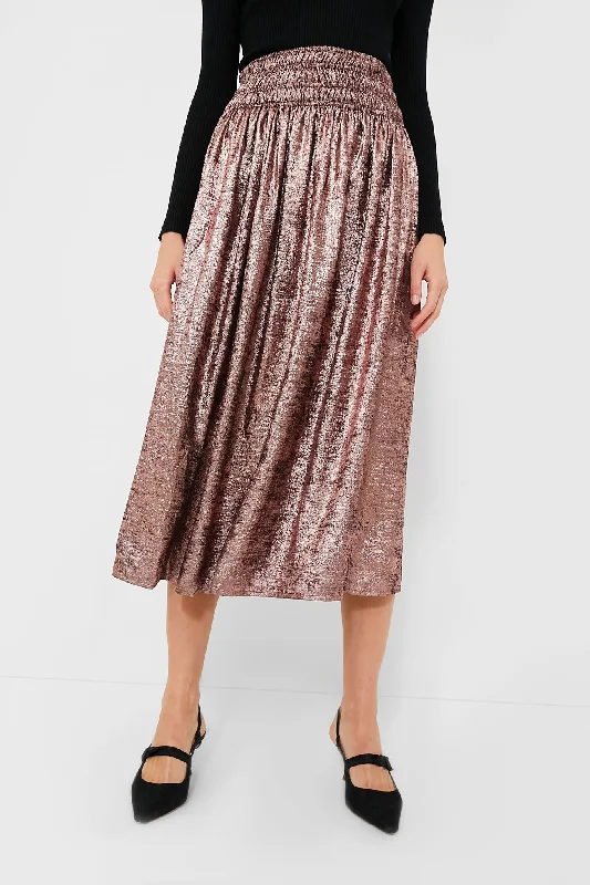 Rose Gold The Viola Skirt High-end unclassified skirts