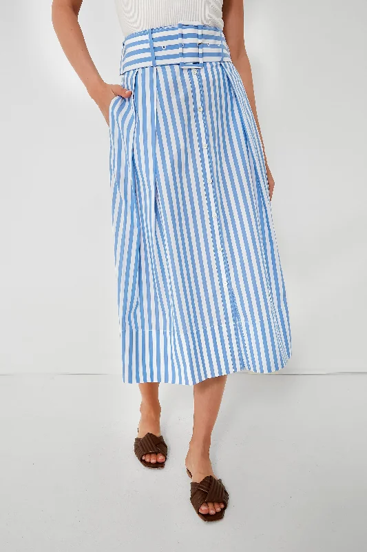 Sea Stripe Kingsley Skirt Low-rise unclassified skirts