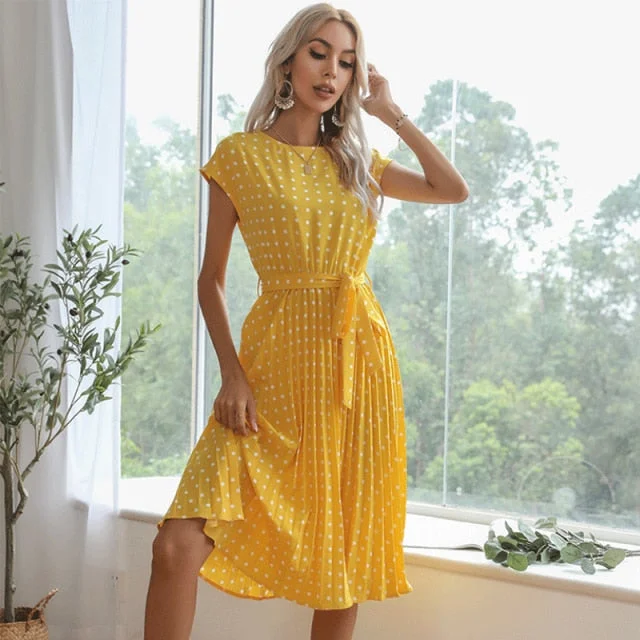 Yellow dress