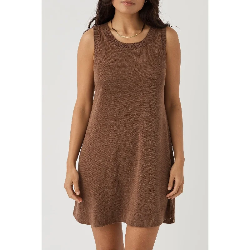 Arcaa Brie Shift Dress - Chocolate Trendy unclassified dresses