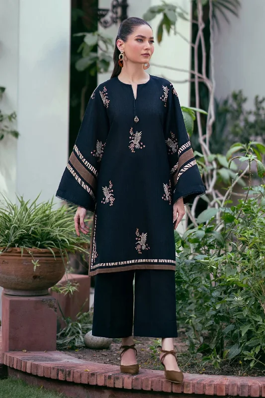 Black Khadar 2pc Suit Street style unclassified dresses