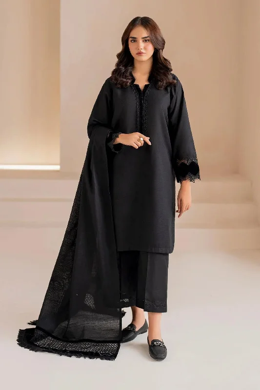 Black Khadar Readymade Suit Beaded unclassified dresses