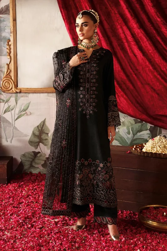 Black Raw Silk Salwar Kameez Winter unclassified dresses