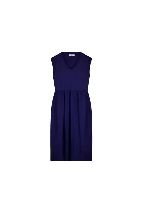 Ayna S/slv Navy Dress Wrap unclassified dresses