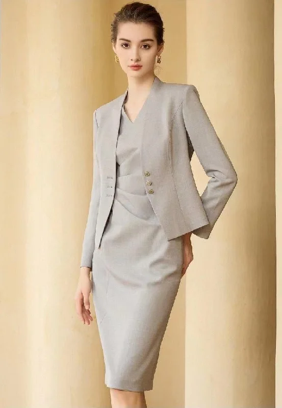 Elegant Business Dress Suit One-shoulder unclassified dresses