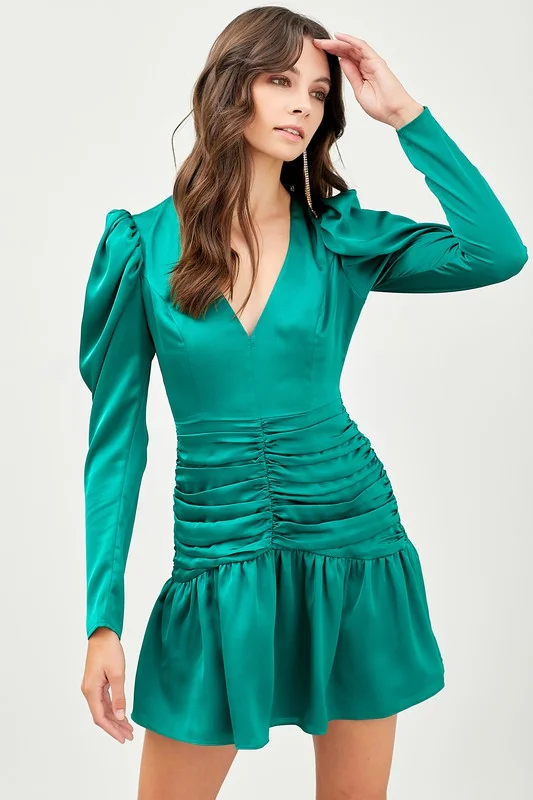 Emerald Katy Ruffle Dress Office unclassified dresses