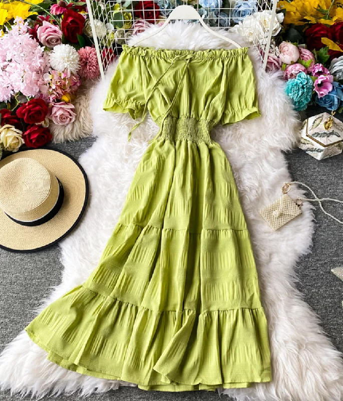 Fashion girl dress A line summer dress  1239 Vacation unclassified dresses