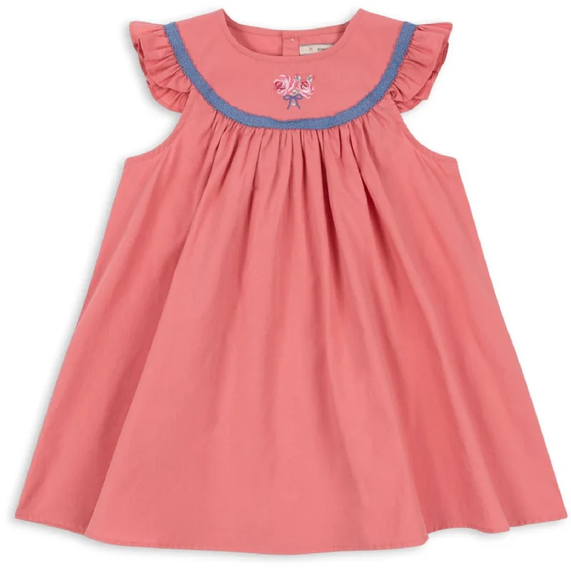 Konges Sløjd Strawberry Ice Nella Dress GOTS Denim unclassified dresses