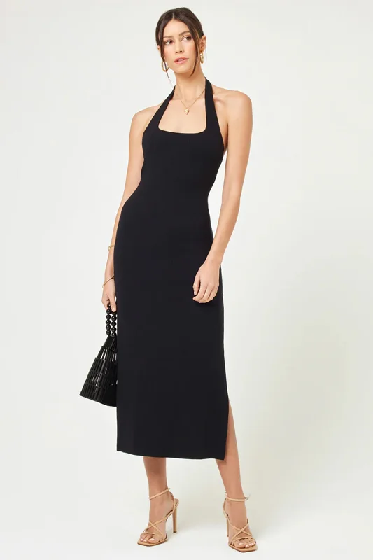 L SPACE | London Dress- Black Casual chic unclassified dresses