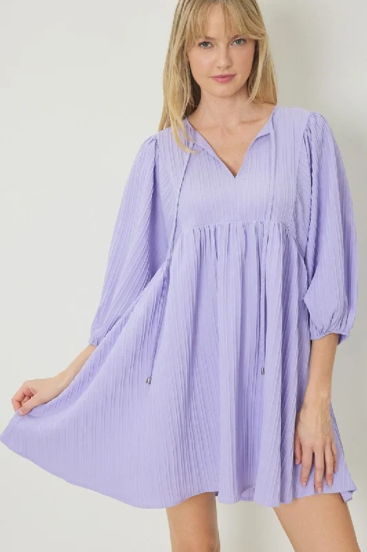 Lavender Dreams Striped unclassified dresses