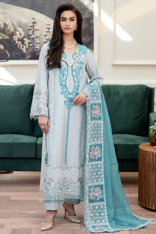 Light Blue Silk 3PC Suit Engagement unclassified dresses