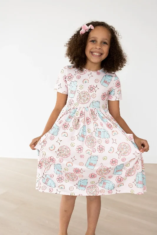 [Mila & Rose] Milk & Cereal Twirl Dress Discounted unclassified dresses