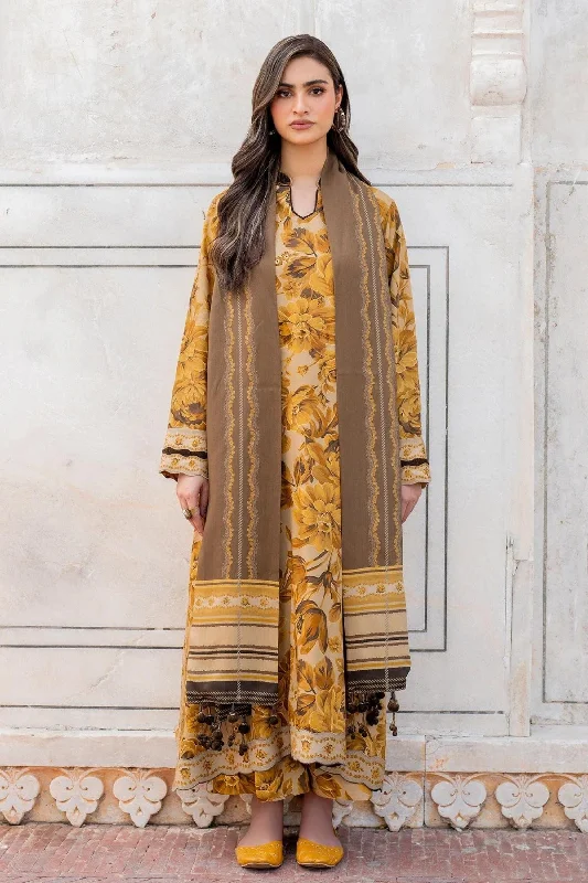 Mustard Viscose Pakistani Suit Halter unclassified dresses