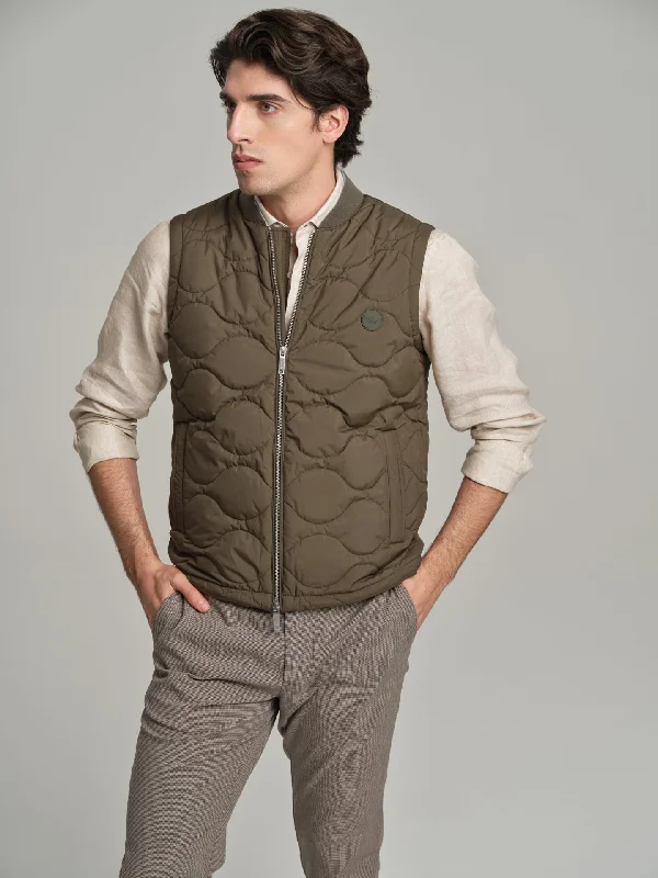 Quilted vest Winter unclassified dresses