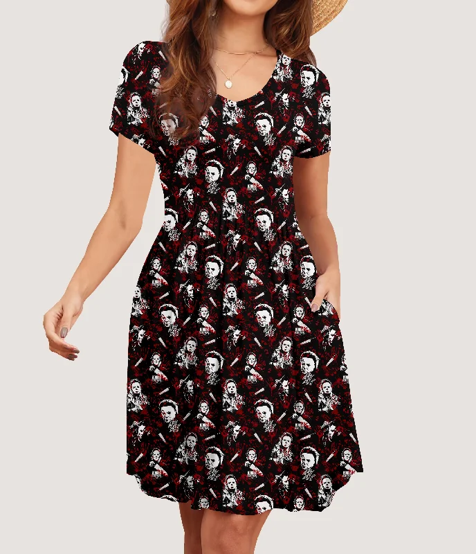 Evil Never Dies Pocket Dress (ready to ship) Affordable unclassified dresses