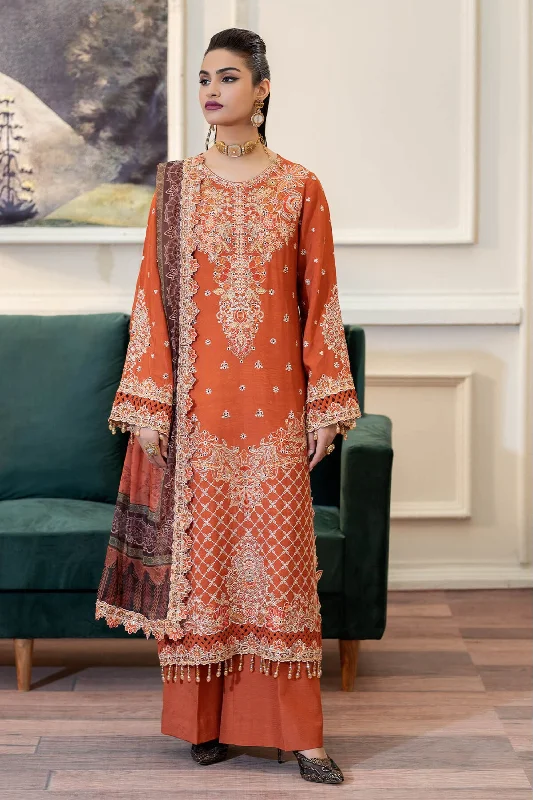 Rust Orange Silk Pakistani Suit Trendy new unclassified dresses