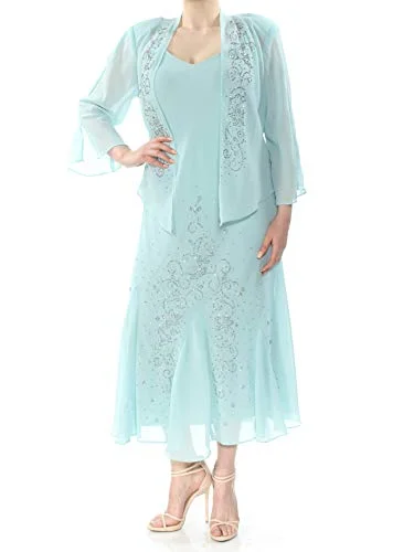 Women's Beaded Chiffon Jacket Dress | Original Brand Trendy unclassified dresses