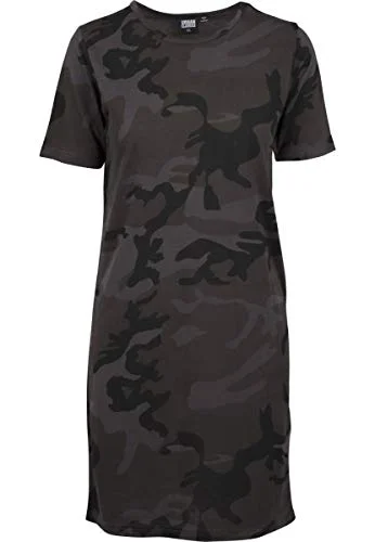 Women's Ladies Camo Tee Dress Summer unclassified dresses