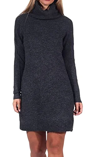 Women's Onljana L/S Cowlneck Dress Wool KNT Long unclassified dresses