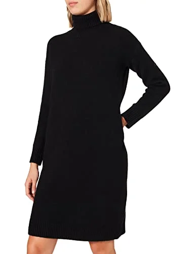 Women's Studios Funnel Neck Knit Dress Casual | Original Brand Travel unclassified dresses