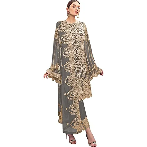 Women's Wear Salwar Kameez Plazo Pant Dress Indian Pakistani Wear Shalwar Kameez Trouser Pant Suits Anniversary unclassified dresses