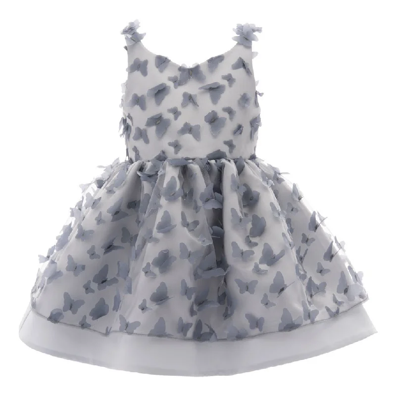 Gray Mariposa Tulle Dress Black Tulle Dress