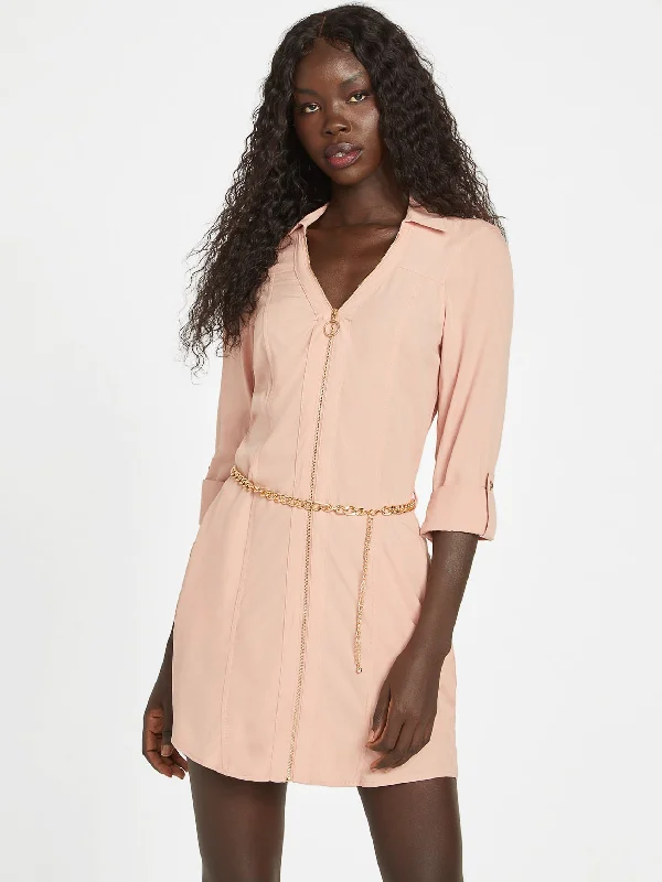 Abelina Challis Shirt Dress Boho Shirt Dress