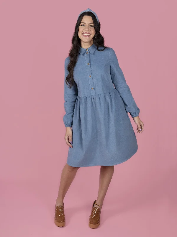 Tilly and The Buttons LYRA Shirt Dress Pattern Dress Shirt Chic